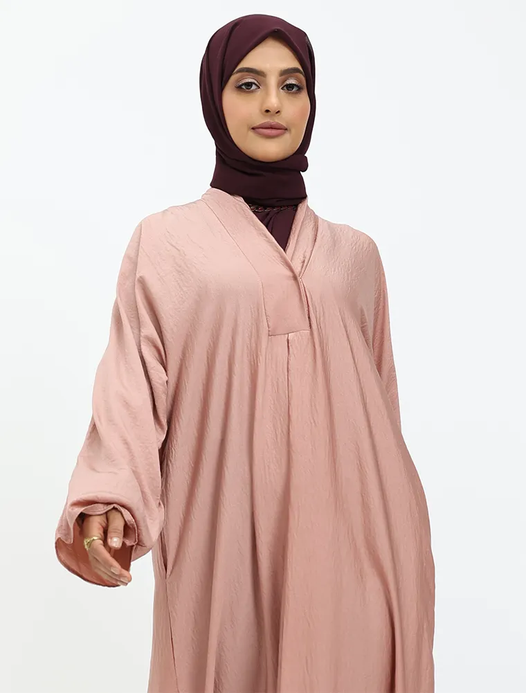 Peach Liyana Abaya